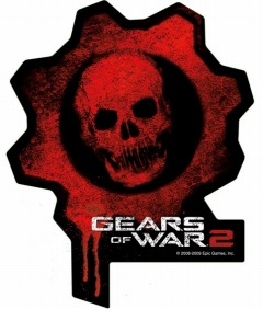 画像ギャラリー No.001のサムネイル画像 / 「Gears of War 2」，特製ステッカー店頭配布キャンペーンを実施
