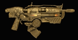 画像ギャラリー No.004のサムネイル画像 / 「Gears of War 2」の最新スクリーンショット40点＆限定版同梱の“金色のランサー アサルトライフル”の画像を掲載