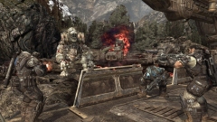 画像ギャラリー No.010のサムネイル画像 / 「Gears of War 2」の最新スクリーンショット40点＆限定版同梱の“金色のランサー アサルトライフル”の画像を掲載