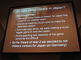 画像ギャラリー No.028のサムネイル画像 / ［TGS 2009］Epic Gamesが語る「ゲーム開発，四つの秘訣」。特別講演「『Gears of War』フランチャイズを世界の舞台へ」レポート