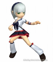 画像ギャラリー No.002のサムネイル画像 / ［CJ 2008＃04］唯晶科技の新作「ファイティングサッカー」は簡単操作で肉弾戦指向