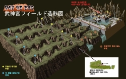 画像ギャラリー No.018のサムネイル画像 / 「天地大乱」新戦闘フィールド「武神宮」公開。コンセプトイラストも