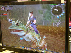 画像ギャラリー No.007のサムネイル画像 / ［CJ 2008＃34］ペットとプレイヤーキャラが合体，新作MMORPG「崢嶸天下Online」がプレイアブル出展