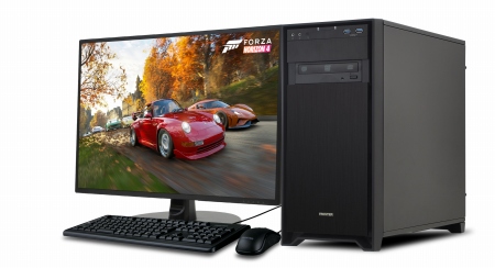 画像ギャラリー No.001のサムネイル画像 / ミニタワー仕様の「Forza Horizon 4」推奨デスクトップPCがFRONTIERから