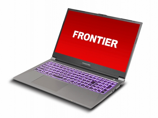 画像ギャラリー No.001のサムネイル画像 / FRONTIER，RTX 3050搭載で約15万円のゲーマー向けノートPCを発売