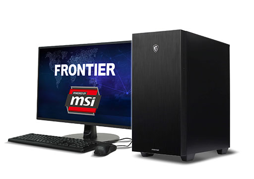 画像ギャラリー No.001のサムネイル画像 / FRONTIER，MSI製マザー＆グラフィックスカード採用のゲームPCを発売