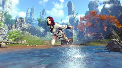 画像ギャラリー No.001のサムネイル画像 / 「ブレイドアンドソウル」のオープントライアルがスタート! パーティシステムやPvP,採集・生産要素などを参加前にチェックしておこう