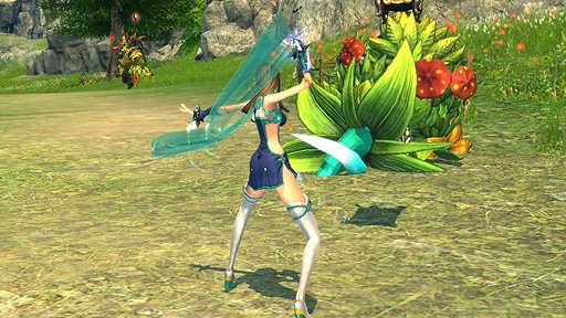 画像ギャラリー No.002のサムネイル画像 / 「ブレイドアンドソウル」の「双舞士」は遠近両対応の戦闘スタイルとパーティを回復するサポート能力を持つ新職業