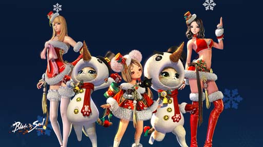 画像ギャラリー No.009のサムネイル画像 / 「ブレイドアンドソウル」，イベント“帰ってきたユキニャンのクリスマスミッション”開催中