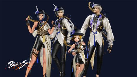 画像ギャラリー No.010のサムネイル画像 / 「ブレイドアンドソウル」に弓奏士の新規覚醒系列“雷撃弓奏士”実装。充電した雷電を発射して攻撃を行う系列