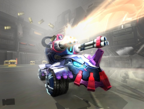 画像ギャラリー No.003のサムネイル画像 / 韓国NCsoftの新作オンラインカーアクション「Steel Dog」,見どころの多いプレイムービーをUp