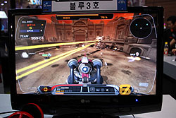 画像ギャラリー No.003のサムネイル画像 / ［G★2009］NCsoftのコミカルなカーアクション「STEEL DOG」をプレイしてみた