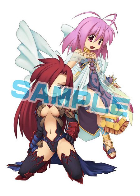 画像ギャラリー No.006のサムネイル画像 / 「ラグナロクオンラインDS」,ショップ購入特典のイラストが大公開
