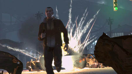 画像ギャラリー No.001のサムネイル画像 / 「Grand Theft Auto IV」，PC版の発売を告知するムービーが公開