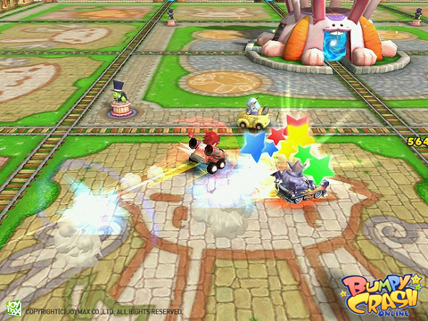 画像ギャラリー No.001のサムネイル画像 / バンパーカーをぶつけて戦う「Bumpy Crash Online」を，JOYMAXが発表