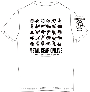 画像ギャラリー No.004のサムネイル画像 / 「MGO」公式ファイナルイベント「FINAL Debriefing Event」の参加応募受付がスタート。大会や各種企画の賞品となる限定Tシャツの画像も公開に