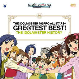 画像ギャラリー No.001のサムネイル画像 / 「アイマス」のベスト盤シリーズより「-THE IDOLM@STER HISTORY」「-SWEET&SMILE」がCD/SACDのハイブリッド盤に。2025年1月10日にリリース