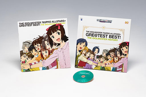 画像ギャラリー No.006のサムネイル画像 / 「アイマス」のベスト盤シリーズより「-THE IDOLM@STER HISTORY」「-SWEET&SMILE」がCD/SACDのハイブリッド盤に。2025年1月10日にリリース