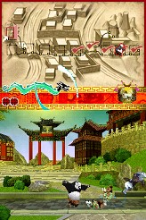 画像ギャラリー No.002のサムネイル画像 / 連載「PCゲームを持ち出そう!」。第58回はアクションゲーム「カンフー・パンダ」のNDS版を紹介