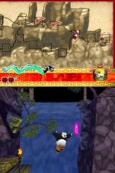 画像ギャラリー No.005のサムネイル画像 / 連載「PCゲームを持ち出そう!」。第58回はアクションゲーム「カンフー・パンダ」のNDS版を紹介