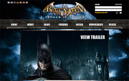 画像ギャラリー No.001のサムネイル画像 / バットマンが宿敵ジョーカーと対決する,「Batman:Arkham Asylum」の公式サイトがオープン