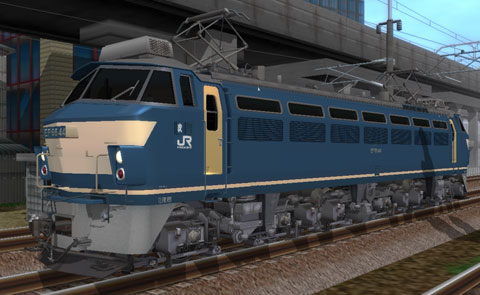 画像ギャラリー No.001のサムネイル画像 / 「鉄道模型シミュレーター オンライン」,電気機関車「EF66」登場