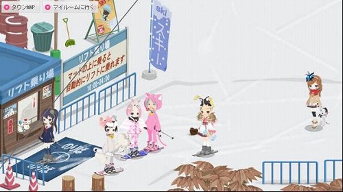画像ギャラリー No.008のサムネイル画像 / 「Nicotto Town」，BIGLOBEの「ウェブリブログ」にアバターを提供