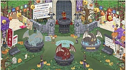 画像ギャラリー No.001のサムネイル画像 / 「Nicotto Town」でパンプキン王国の王様達を助けるとアイテムがもらえる