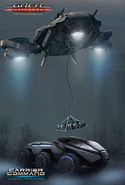 画像ギャラリー No.010のサムネイル画像 / ［GC 2008＃54］オペフラのBohemia Interactiveが手がけるSF RTS「Carrier Command：Gaea Mission」