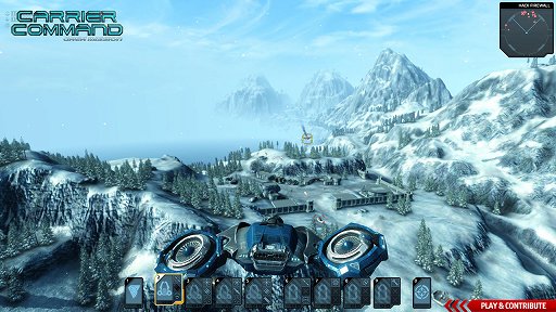 画像ギャラリー No.004のサムネイル画像 / ［Gamescom］Bohemiaの「Carrier Command: Gaea Mission」 が発売間近。RTSとアクションを合わせたようなゲームシステムが特徴