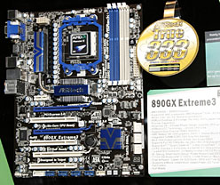 画像ギャラリー No.003のサムネイル画像 / CeBIT 2010会場に展示されたAMD 8マザーボード一斉チェック。最大の話題は“コア数アンロック機能”