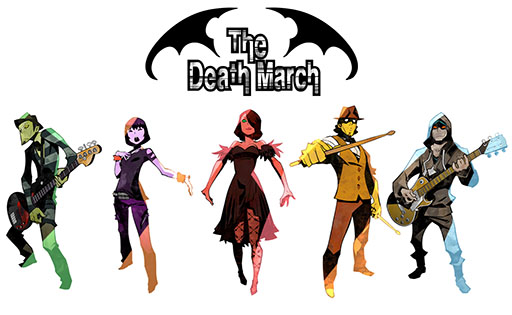 画像ギャラリー No.002のサムネイル画像 / 「すばらしきこのせかい」からスピンアウトしたバンド「THE DEATH MARCH」の1stアルバムが発売