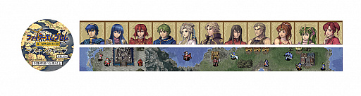 画像ギャラリー No.003のサムネイル画像 / 「ファイアーエムブレム」シリーズのマスキングテープや缶バッジなどのグッズが12月6日に発売