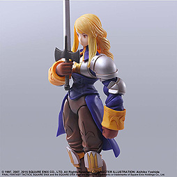画像ギャラリー No.009のサムネイル画像 / 「FFタクティクス」より,ラムザ,アグリアス,ディリータがアクションフィギュア“BRING ARTS”で登場。スクエニ e-STOREで予約を受付中