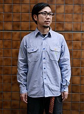 画像ギャラリー No.010のサムネイル画像 / KOG COLLECTION，スーパーマリオブラザーズ柄のシャンブレーシャツ登場