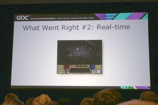 画像ギャラリー No.014のサムネイル画像 /  ［GDC 2016］最初の企画ではターン制のRPGだった。タイトルは山の名前から。「Diablo」20周年を迎え，当時のリードプログラマーが語る開発物語