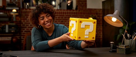 画像ギャラリー No.007のサムネイル画像 / 「レゴ スーパーマリオ64 ハテナブロック」が10月1日に発売。既存の“レゴ スーパーマリオ”シリーズとの連動要素も
