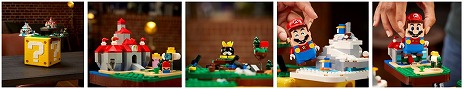 画像ギャラリー No.008のサムネイル画像 / 「レゴ スーパーマリオ64 ハテナブロック」が10月1日に発売。既存の“レゴ スーパーマリオ”シリーズとの連動要素も