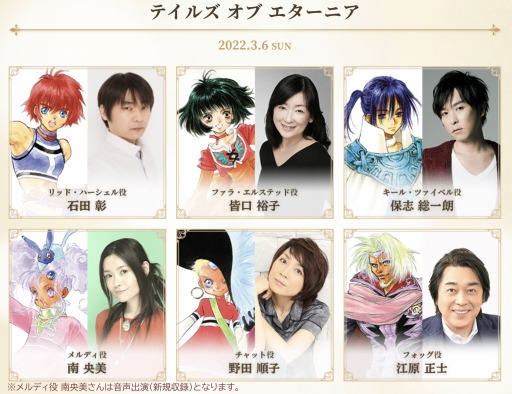 画像ギャラリー No.002のサムネイル画像 / 「テイルズ オブ エターニア」の単独イベントが3月6日に開催決定