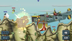 画像ギャラリー No.010のサムネイル画像 / 連載「PCゲームを持ち出そう!」。第59回はPSP用対戦アクション「Worms: Open Warfare 2」を紹介