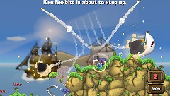 画像ギャラリー No.015のサムネイル画像 / 連載「PCゲームを持ち出そう!」。第59回はPSP用対戦アクション「Worms: Open Warfare 2」を紹介