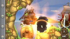 画像ギャラリー No.016のサムネイル画像 / 連載「PCゲームを持ち出そう!」。第59回はPSP用対戦アクション「Worms: Open Warfare 2」を紹介