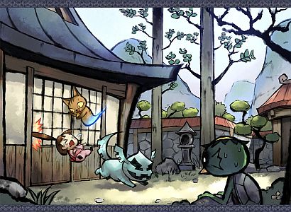 画像ギャラリー No.002のサムネイル画像 / 「魔境奇談」ローディング画面イラストコンテストの入賞作品を発表