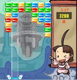 画像ギャラリー No.002のサムネイル画像 / 「魔境奇談」モバイルサイトでFLASHゲーム「サヨのぱずるっち」公開