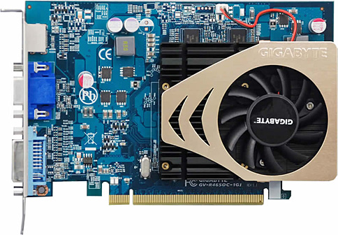 画像ギャラリー No.001のサムネイル画像 / DDR2メモリ1GB搭載のGIGABYTE製HD 4650カードが発売