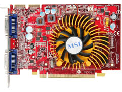 画像ギャラリー No.001のサムネイル画像 / 1スロット仕様のクーラーを搭載したHD 4670カードがMSIから