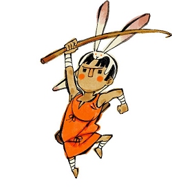 画像ギャラリー No.002のサムネイル画像 / Wii用ソフト「大神」,アガタの森の少年コカリとアマテラスとの出会いを描くエピソードを紹介