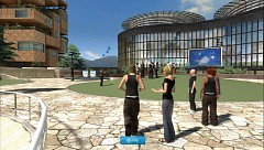 画像ギャラリー No.003のサムネイル画像 / コミュニティサービスはゲーム業界の次の主戦場なのか？ ゲームプラットフォーム初となる仮想世界サービス「PlayStation Home」に触れてみた