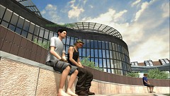 画像ギャラリー No.005のサムネイル画像 / コミュニティサービスはゲーム業界の次の主戦場なのか？ ゲームプラットフォーム初となる仮想世界サービス「PlayStation Home」に触れてみた