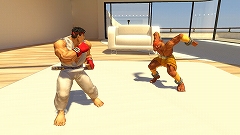 画像ギャラリー No.001のサムネイル画像 / 「PlayStaion Home」が「バイオハザード5」「ストリートファイターIV」のオンラインモードと連動決定。キャラ衣装や「バイオ5」専用ラウンジも登場予定